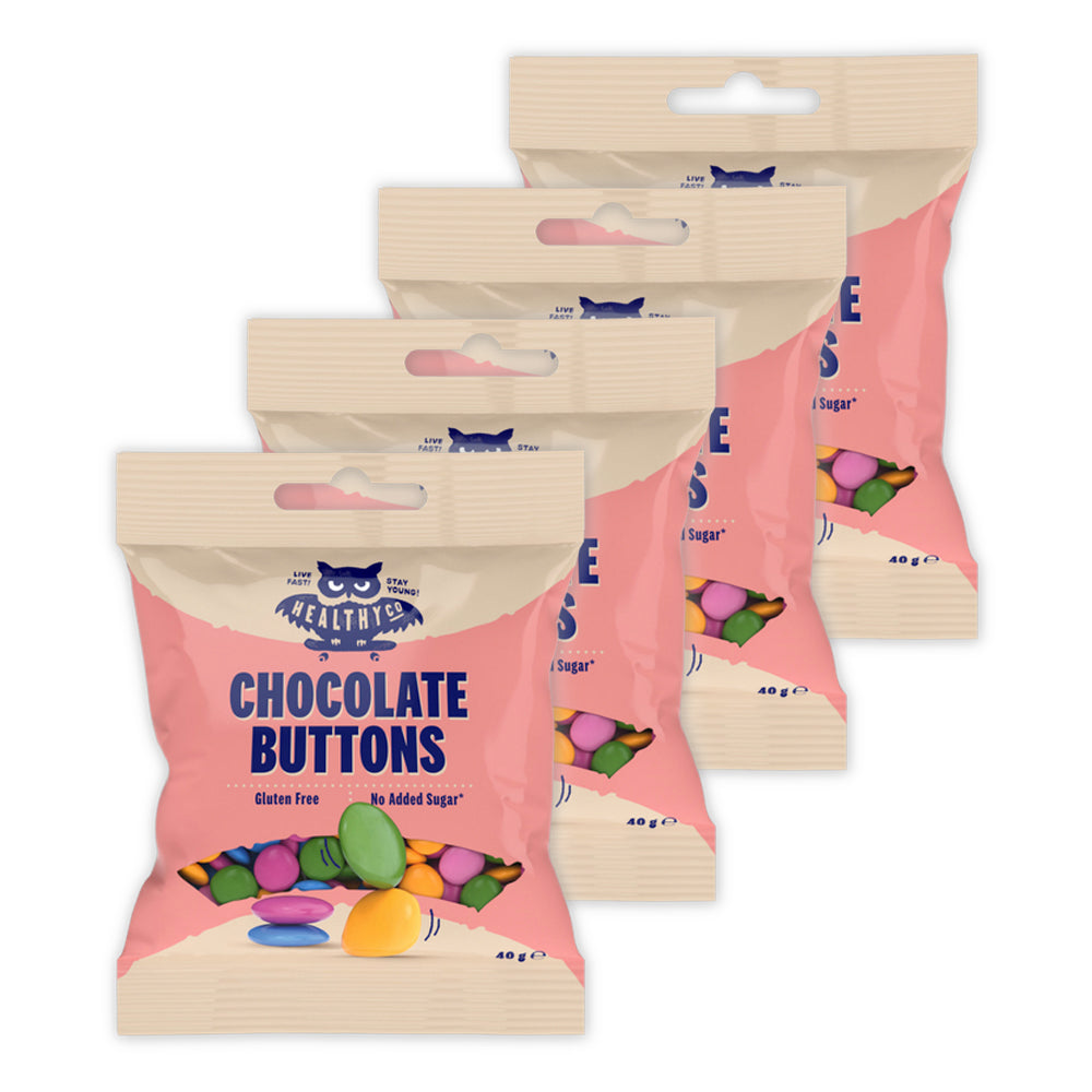 Healthyco   Chocolate Buttons  6x40g    Slik   Chips